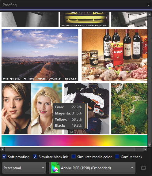 LittleCMS Insighter proof